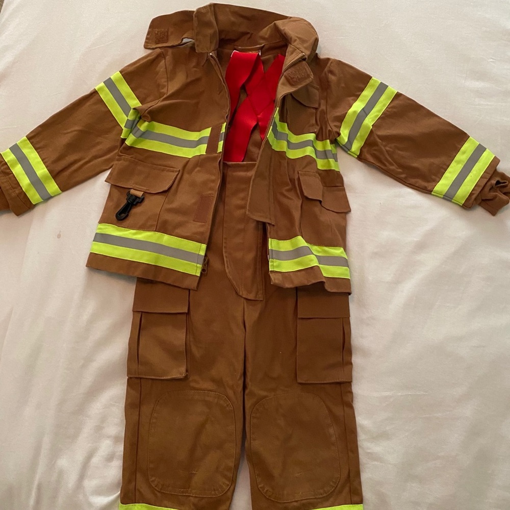 Fireman costume size 2